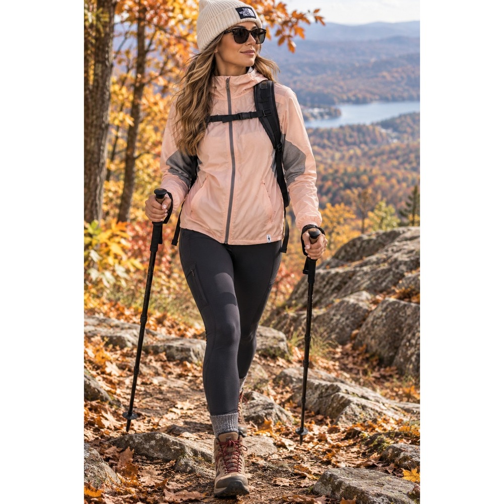 Smartwool Jacket Womens M Peachy Pink Sport Ultralight Hooded Windbreaker